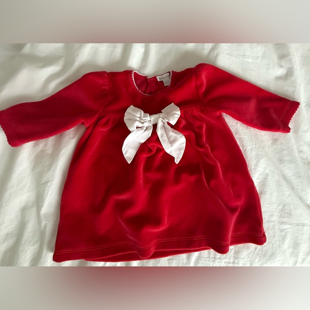 Kissy Kissy Dress, red with bow